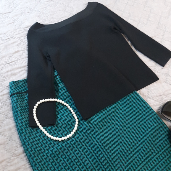 Cable & Gauge Boatneck Bow Sweater, 50's Retro, - Picture 5 of 8